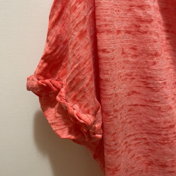 Free People // We The Free Astrid Red Lotus Tee Top - Picture 10 of 16